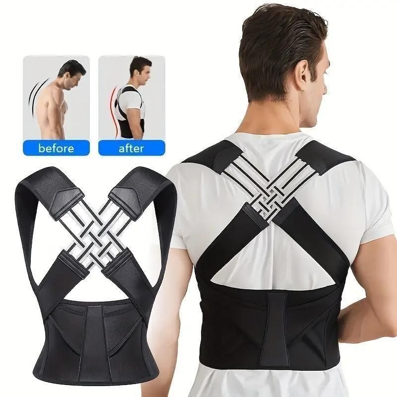 FitPulse Posture™ – SpineAlign Back Support Belt for Men & Women
