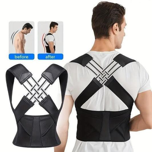 FitPulse Posture™ – SpineAlign Back Support Belt for Men & Women